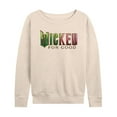 thumbnail image 1 of Wicked: Part 2 -  For Good Logo - Women's French Terry Long Sleeve Pullover, 1 of 5