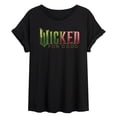 thumbnail image 1 of Wicked: Part 2 -  For Good Logo - Women's Oversized Graphic T-Shirt, 1 of 5