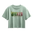 thumbnail image 1 of Wicked: Part 2 - For Good Logo  - Youth Girl Short Sleeve Boxy Tee, 1 of 4