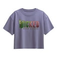 thumbnail image 1 of Wicked: Part 2 - For Good Logo  - Youth Girl Short Sleeve Boxy Tee, 1 of 4