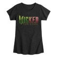 thumbnail image 1 of Wicked: Part 2 - For Good Logo -Youth Girls Short Sleeve T-Shirt, 1 of 5