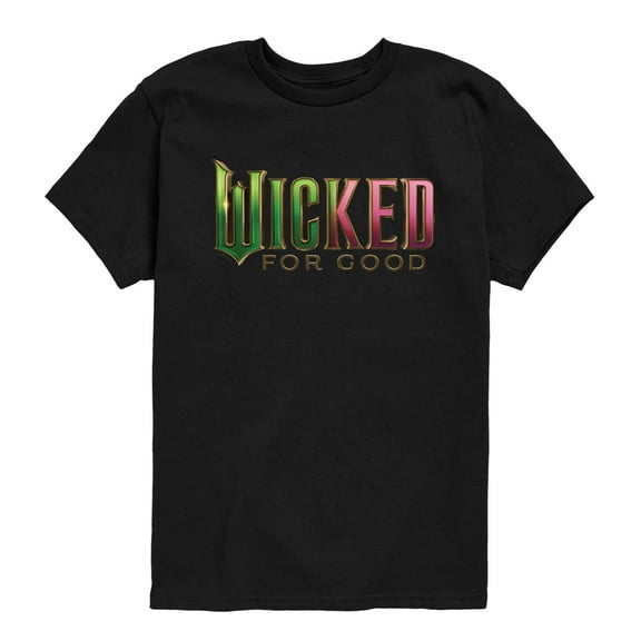 Wicked: Part 2 - For Good Logo -Youth Short Sleeve Graphic T-Shirt