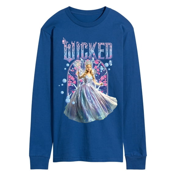 Wicked: Part 2 -  Glinda Florals - Men's Long Sleeve Graphic T-Shirt