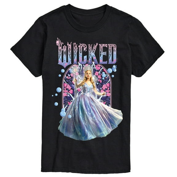 Wicked: Part 2 - Glinda Florals - Men's Short Sleeve Graphic T-Shirt