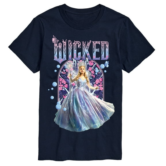 Wicked: Part 2 -  Glinda Florals - Men's Short Sleeve Graphic T-Shirt