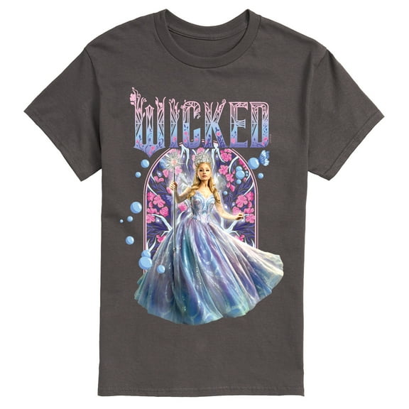 Wicked: Part 2 -  Glinda Florals - Men's Short Sleeve Graphic T-Shirt