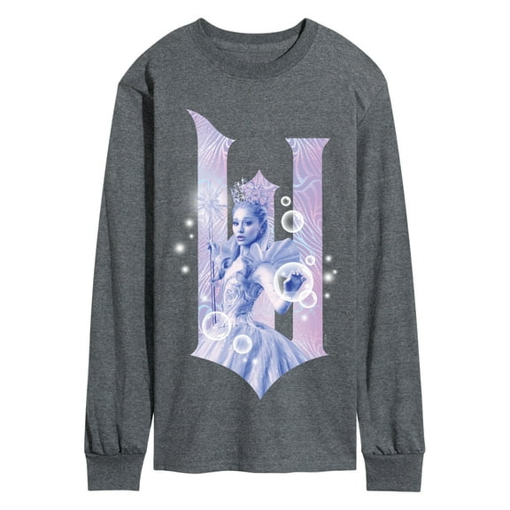 Wicked: Part 2 -  Glinda Girl In The Bubble - Men's Long Sleeve Graphic T-Shirt