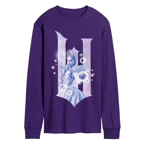Wicked: Part 2 -  Glinda Girl In The Bubble - Men's Long Sleeve Graphic T-Shirt