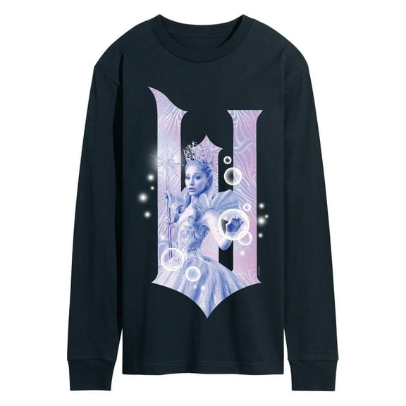Wicked: Part 2 - Glinda Girl In The Bubble - Men's Long Sleeve Graphic T-Shirt