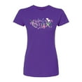 thumbnail image 1 of Wicked: Part 2 -  Glinda  - Juniors Fitted Short Sleeve Graphic T-Shirt, 1 of 4