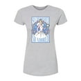 thumbnail image 1 of Wicked: Part 2 -  Glinda So Cherished - Juniors Fitted Short Sleeve Graphic T-Shirt, 1 of 5
