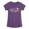 thumbnail image 1 of Wicked: Part 2 - Glinda -Youth Girls Short Sleeve T-Shirt, 1 of 5
