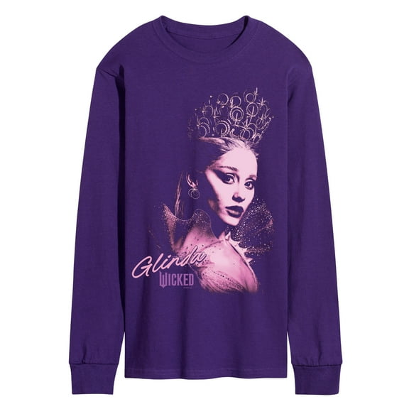 Wicked: Part 2 - Pastel Glinda - Men's Long Sleeve Graphic T-Shirt