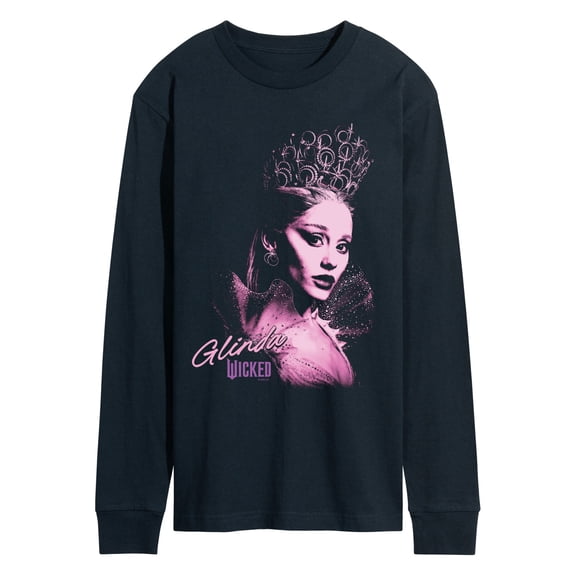 Wicked - Pastel Glinda Men's Long Sleeve Graphic T-Shirt