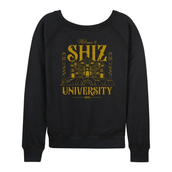 Wicked: Part 2 - Shiz University - Women's French Terry Long Sleeve Pullover