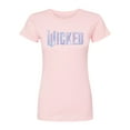 thumbnail image 1 of Wicked: Part 2 -  Sparkle Logo - Juniors Fitted Short Sleeve Graphic T-Shirt, 1 of 4