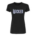 thumbnail image 1 of Wicked: Part 2 -  Sparkle Logo - Juniors Fitted Short Sleeve Graphic T-Shirt, 1 of 5