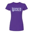 thumbnail image 1 of Wicked: Part 2 -  Sparkle Logo - Juniors Fitted Short Sleeve Graphic T-Shirt, 1 of 4