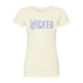 thumbnail image 1 of Wicked: Part 2 -  Sparkle Logo - Juniors Fitted Short Sleeve Graphic T-Shirt, 1 of 5