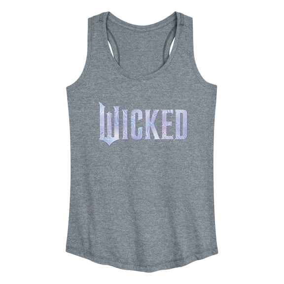Wicked: Part 2 -  Sparkle Logo - Women's Racerback Sleeveless Graphic Tank Top