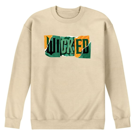 Wicked: Part 2 - Tear Logo - Men's Long Sleeve Crew Fleece Sweatshirt