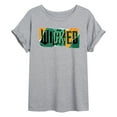 thumbnail image 1 of Wicked: Part 2 -  Tear Logo - Women's Oversized Graphic T-Shirt, 1 of 5