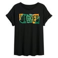 thumbnail image 1 of Wicked: Part 2 -  Tear Logo - Women's Oversized Graphic T-Shirt, 1 of 5