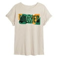 thumbnail image 1 of Wicked: Part 2 -  Tear Logo - Women's Oversized Graphic T-Shirt, 1 of 5