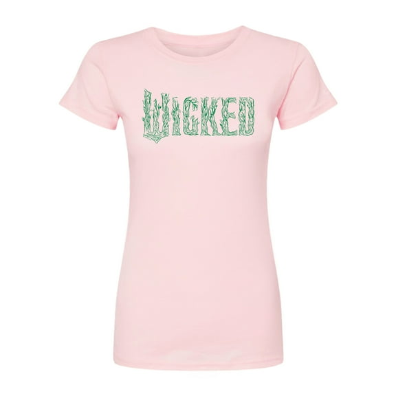 Wicked: Part 2 -  Twisted Tree Branch Logo - Juniors Fitted Short Sleeve Graphic T-Shirt