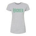 thumbnail image 1 of Wicked: Part 2 -  Twisted Tree Branch Logo - Juniors Fitted Short Sleeve Graphic T-Shirt, 1 of 5