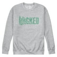thumbnail image 1 of Wicked: Part 2 -  Twisted Tree Branch Logo - Men's Long Sleeve Crew Fleece Sweatshirt, 1 of 5