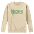 thumbnail image 1 of Wicked: Part 2 -  Twisted Tree Branch Logo - Men's Long Sleeve Crew Fleece Sweatshirt, 1 of 4