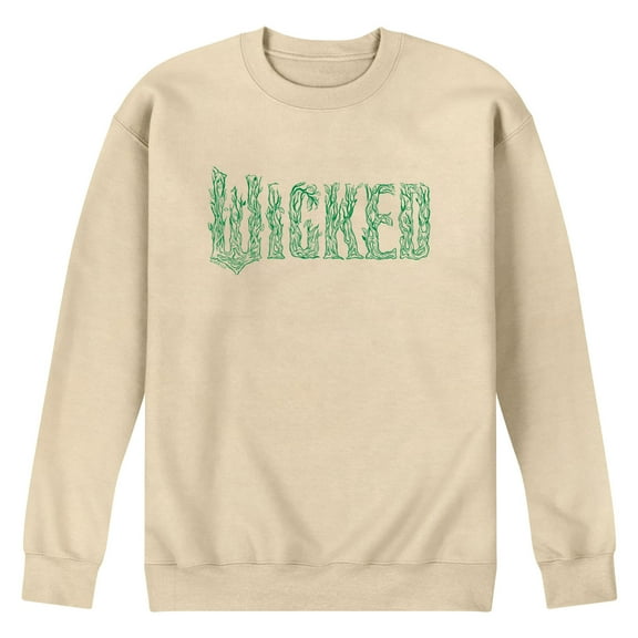 Wicked: Part 2 -  Twisted Tree Branch Logo - Men's Long Sleeve Crew Fleece Sweatshirt