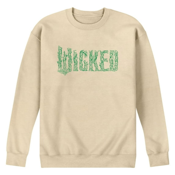 Wicked: Part 2 - Twisted Tree Branch Logo - Men's Long Sleeve Crew Fleece Sweatshirt