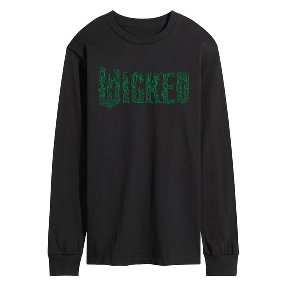 Wicked: Part 2 - Twisted Tree Branch Logo - Men's Long Sleeve Graphic T-Shirt