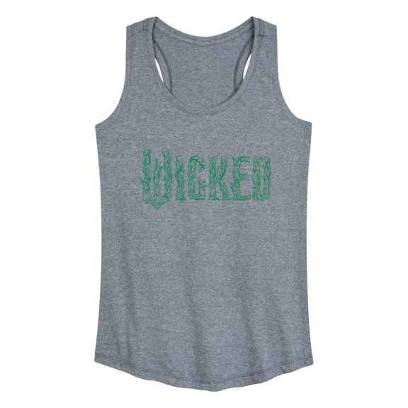 Wicked: Part 2 - Twisted Tree Branch Logo - Women's Racerback Sleeveless Graphic Tank Top