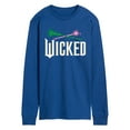 thumbnail image 1 of Wicked: Part 2 -  Wand And Broomstick Logo - Men's Long Sleeve Graphic T-Shirt, 1 of 5