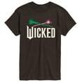 thumbnail image 1 of Wicked: Part 2 -  Wand And Broomstick Logo - Men's Short Sleeve Graphic T-Shirt, 1 of 4