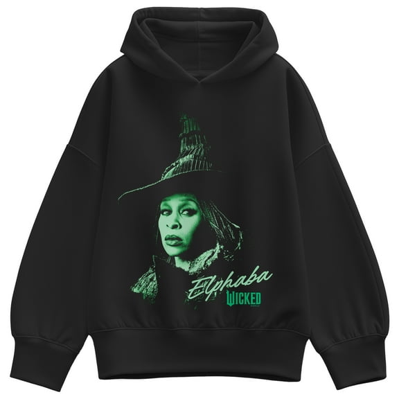 Wicked - Pastel Elphaba - Ladies Oversized Fleece Hoodie Sweatshirt
