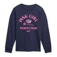 thumbnail image 1 of Wicked - Pink Girl Perfection - Youth Long Sleeve Graphic T-Shirt, 1 of 4
