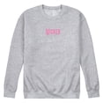 thumbnail image 1 of Wicked - Pink Logo - Men's Crew Fleece Sweatshirt, 1 of 4