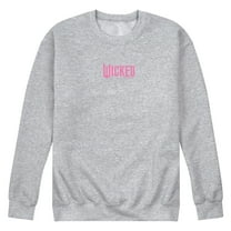 Wicked - Pink Logo - Men's Crew Fleece Sweatshirt