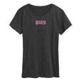 thumbnail image 1 of Wicked - Pink Logo - Women's Short Sleeve Graphic T-Shirt, 1 of 5