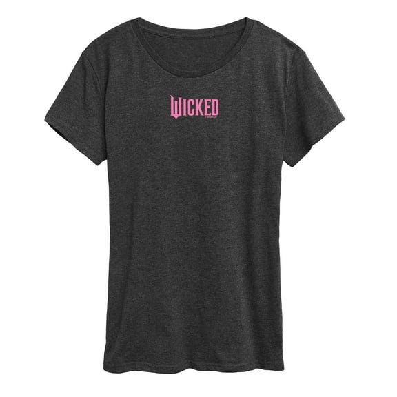 Wicked - Pink Logo - Women's Short Sleeve Graphic T-Shirt