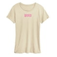 thumbnail image 1 of Wicked - Pink Logo - Women's Short Sleeve Graphic T-Shirt, 1 of 5