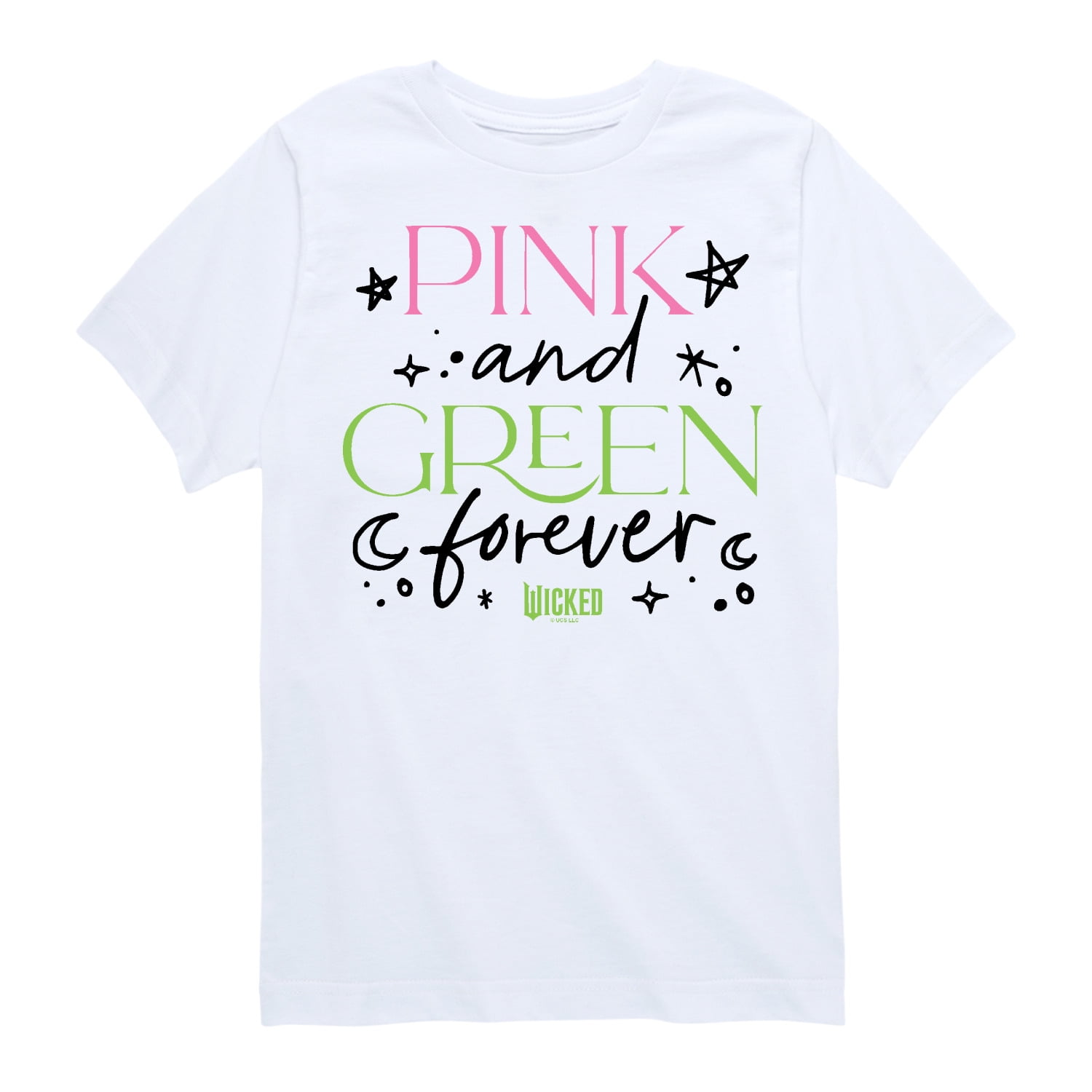Matching Wild Child Graphic Tee in Pink main image 0