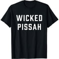 thumbnail image 1 of Wicked Pissah Funny Boston T-Shirt, 1 of 3