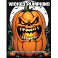 thumbnail image 1 of Wicked Pumpkins: Halloween Pumpkin Coloring Pages, (Paperback), 1 of 1