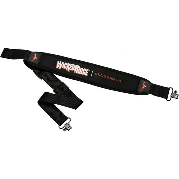 Wicked Ridge Neoprene Crossbow Sling Non Slip 1.25" Shoulder Strap Black