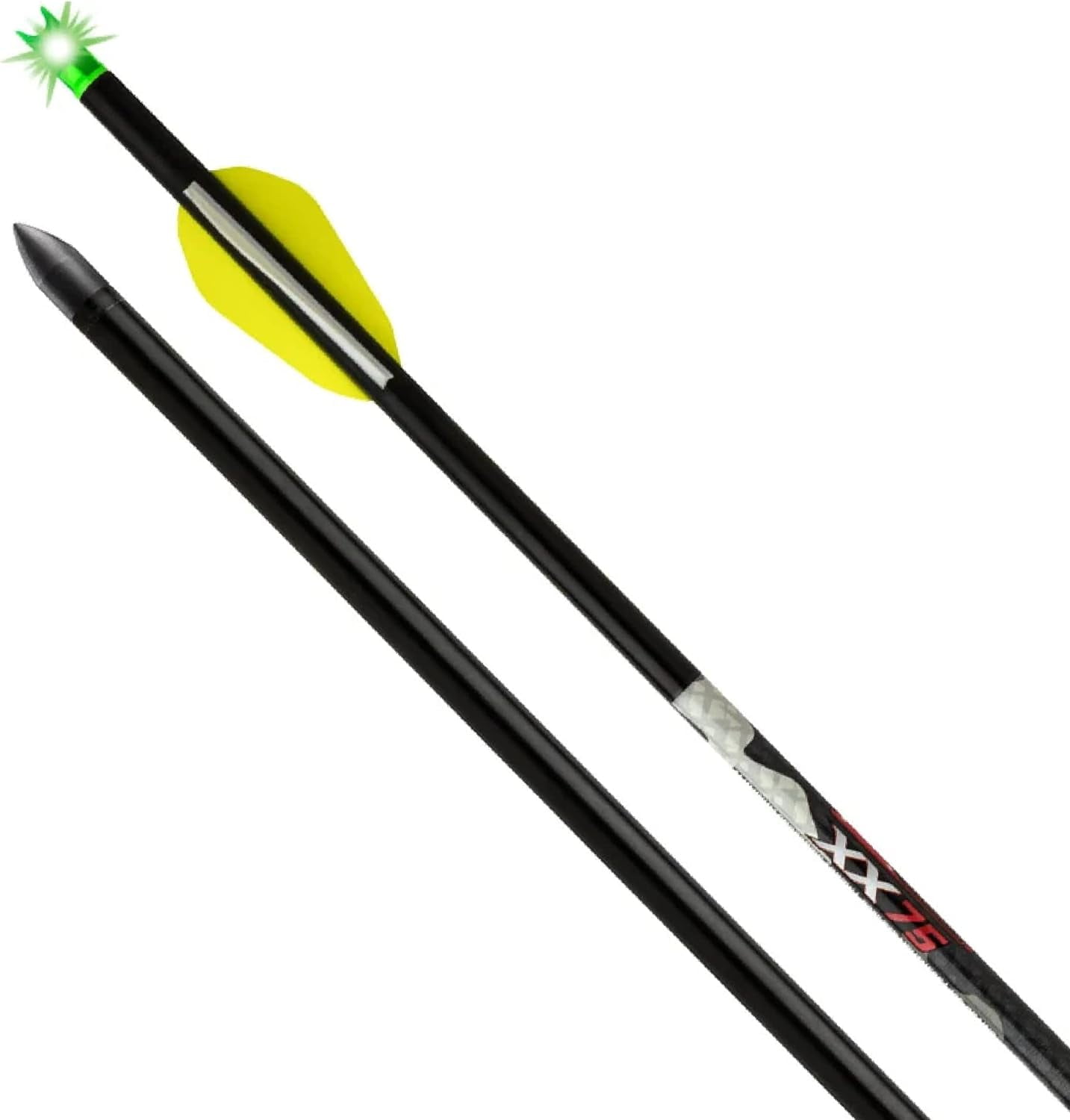 Wicked Ridge XX75 Alpha Nock Crossbow Arrows, 3 Pack